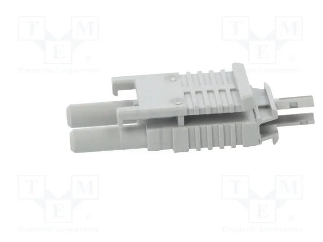 LAPP Conector de fibra óptica dúplex HFBR-4516 gris