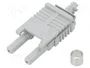 LAPP Conector de fibra óptica dúplex HFBR-4516 gris