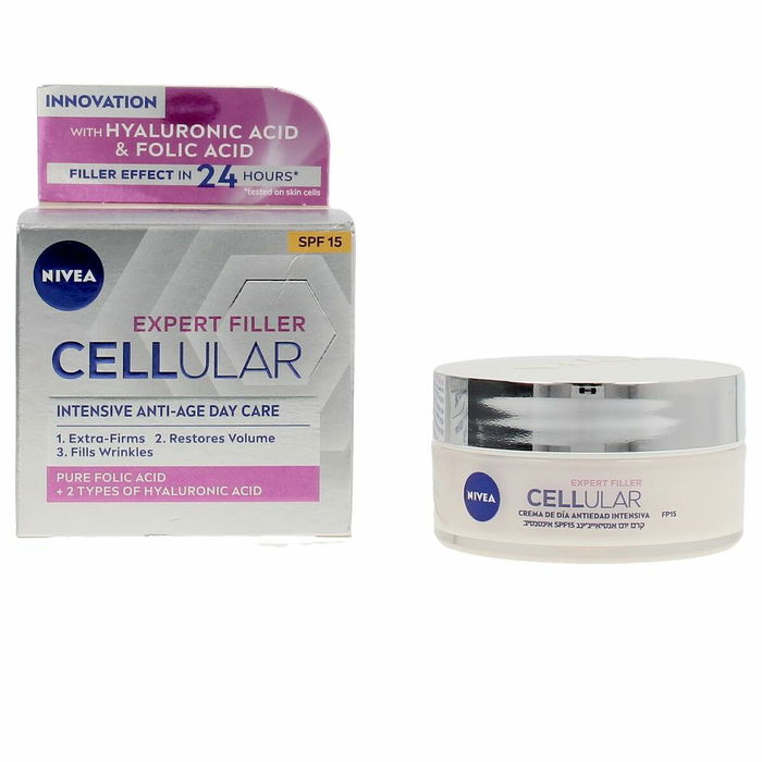 Crema de Día Nivea Cellular Filler Spf 15 50 ml