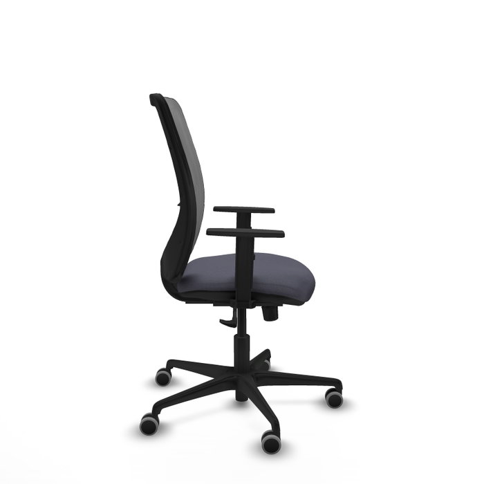 PIQUERAS Y CRESPO Silla de oficina Zulema Gris con Mecanismo Sincro PIQUERAS Y CRESPO Silla de oficina Zulema Gris con Mecanismo Sincro