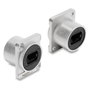 DeLOCK 91174 Módulo Keystone MPO Hembra a Hembra Plata