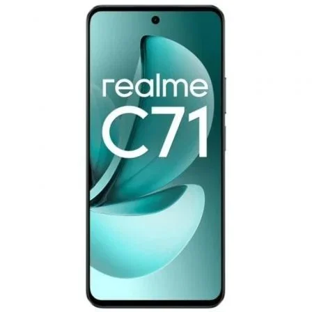 Realme C71 Smartphone - 8GB RAM 256GB ROM, Pantalla 6.67" 120Hz, Cámara 50MP, Batería 6000mAh, Color Verde Oscuro, Ref. C71 8-256 GREE