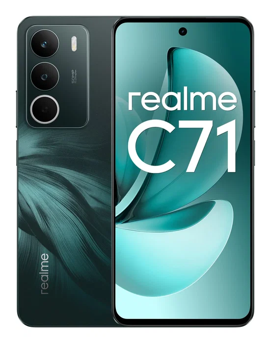 Smartphone realme c71 16,9 cm (6.67") 8 gb 256 gb 6000 mah verde