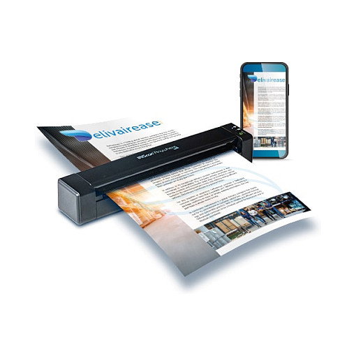 I.R.I.S. IRIScan Anywhere 6 WiFi Simplex, Escáner de Documentos Portátil con Batería, 15 ppm, A4, 1200 DPI, Color, para Windows, Mac, iOS, Android I.R.I.S. IRIScan Anywhere 6 WiFi Simplex, Escáner de Documentos Portátil con Batería, 15 ppm, A4, 1200 DPI, Color, para Windows, Mac, iOS, Android