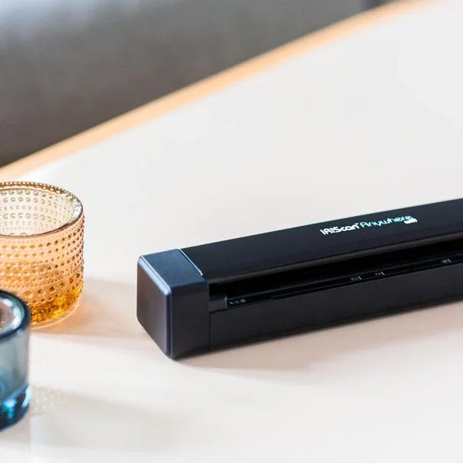 I.R.I.S. IRIScan Anywhere 6 WiFi - Escáner Portátil A4 - 1200 x 1200 DPI - Color - Batería - USB-C - Negro