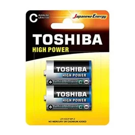 Toshiba LR14GCP BP-2 Pilas C Alcalinas 1.5V Pack de 2 Unidades