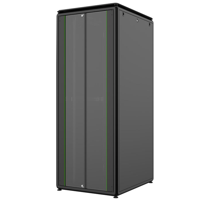 Lanview Armario Rack 19 Pulgadas 42U Independiente con Puerta de Vidrio, 800 mm x 1000 mm x 2053 mm (Ancho x Profundidad x Alto) Lanview Armario Rack 19 Pulgadas 42U Independiente con Puerta de Vidrio, 800 mm x 1000 mm x 2053 mm (Ancho x Profundidad x Alto)