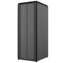Lanview Armario Rack 19 Pulgadas 42U Independiente con Puerta de Vidrio, 800 mm x 1000 mm x 2053 mm (Ancho x Profundidad x Alto)