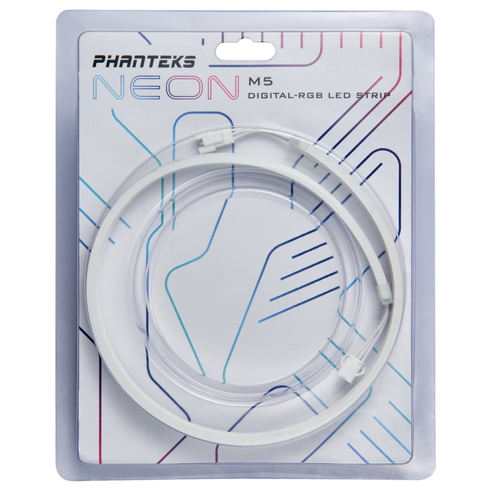 Phanteks Neon Digital RGB LED-Strip 55 cm, blanco