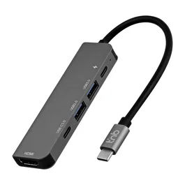 Tnb iClick Hub 5-en-1 USB-C - Space Gray