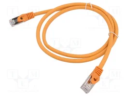 GEMBIRD Patch cord Cat 6a S/FTP 1,5m naranja