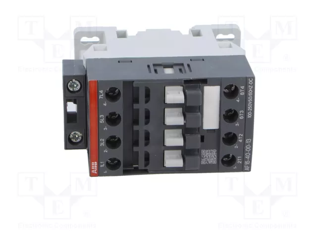 ABB Contactor AF Serie 4-polar 16A 100-250V AC