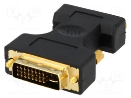 LOGILINK Adaptador de Video DVI-I (24+5) Macho a VGA (D-Sub) Hembra
