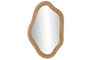 DKD Home Decor Espejo de Ratán y Cristal Natural 51x81 cm
