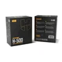 NOX Hummer H-500 Refrigerador de Aire para CPU 12 cm con LED, Soportes Intel LGA 1150-1851 y AMD AM4/AM5, 2200 RPM, Negro