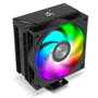 Nox Hummer H-500 Disipador de CPU con Ventilador ARGB de 120 mm y Pantalla Digital