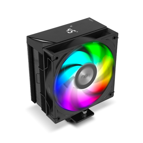 Nox Hummer H-500 Disipador de CPU con Ventilador ARGB de 120 mm y Pantalla Digital Nox Hummer H-500 Disipador de CPU con Ventilador ARGB de 120 mm y Pantalla Digital