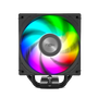 Nox Hummer H-500 Disipador de CPU con Ventilador ARGB de 120 mm y Pantalla Digital
