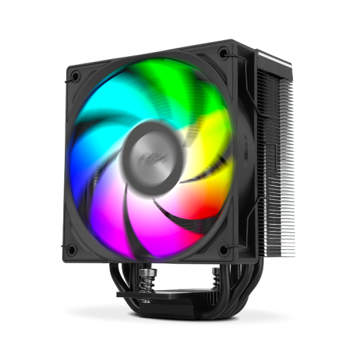 Nox Hummer H-500 Disipador de CPU con Ventilador ARGB de 120 mm y Pantalla Digital Nox Hummer H-500 Disipador de CPU con Ventilador ARGB de 120 mm y Pantalla Digital