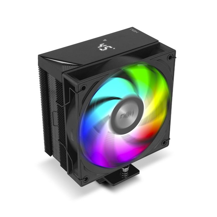 Nox Hummer H-500 Disipador de CPU con Ventilador ARGB de 120 mm y Pantalla Digital Nox Hummer H-500 Disipador de CPU con Ventilador ARGB de 120 mm y Pantalla Digital
