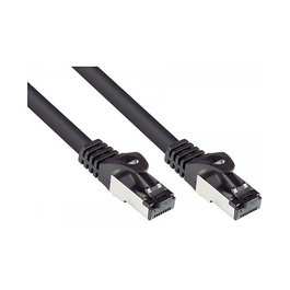 GoodConnections Cable de parcheo Cat.6A S/FTP 0,5 m Negro