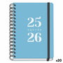 Agenda DOHE GRAMMAR Azul A5 150 x 210 mm 2025-2026 (20 Unidades)