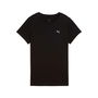 Camiseta de Manga Corta Mujer Puma Essentials Elevated Negro 10-12 Años