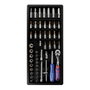 Workpro Juego de Llave de Carraca 1/4" 50 Piezas con Vasos y Puntas Serie Modular