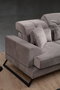 Atelier Del Sofa Frido Right L3+Chl Sofá Esquinero Gris Claro 190 cm x 304 cm