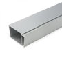 Greenice Perfil de Aluminio para Tira LED en Estanterías de Cristal con Alojamiento para Transformador, 2m