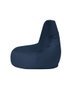 Atelier Del Sofa Puf Saco de Judías para Jardín Dark Blue 80x80 cm