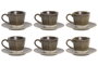 DKD Home Decor Cafe Urban Verde 15 x 30 x 15 cm Set de 6