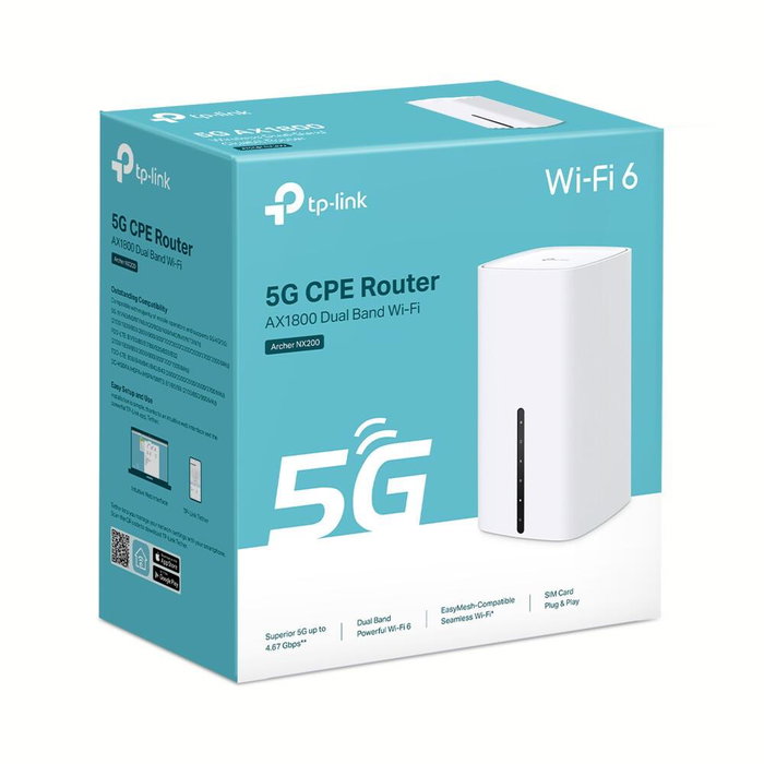 TP-Link Archer NX200 Router Inalámbrico 5G Wi-Fi 6 Blanco