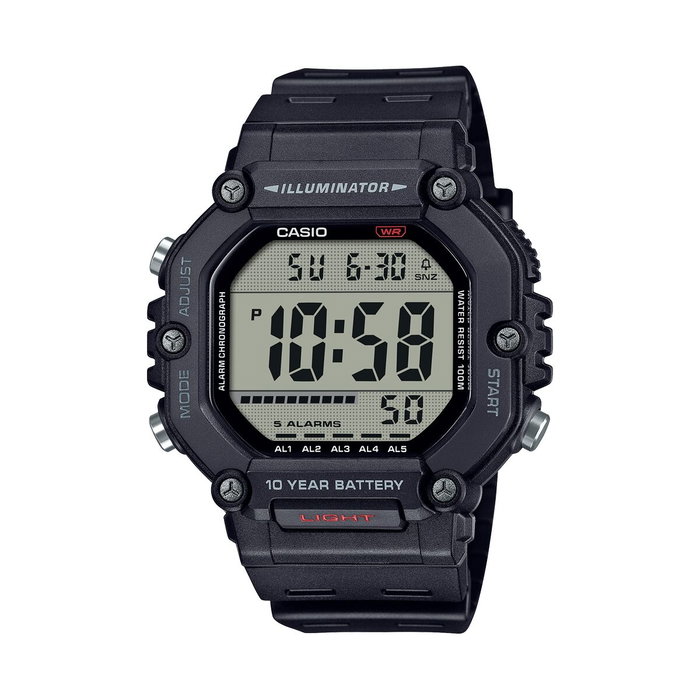Casio AE-1600H-1AVEF Reloj Deportivo Hombre Negro