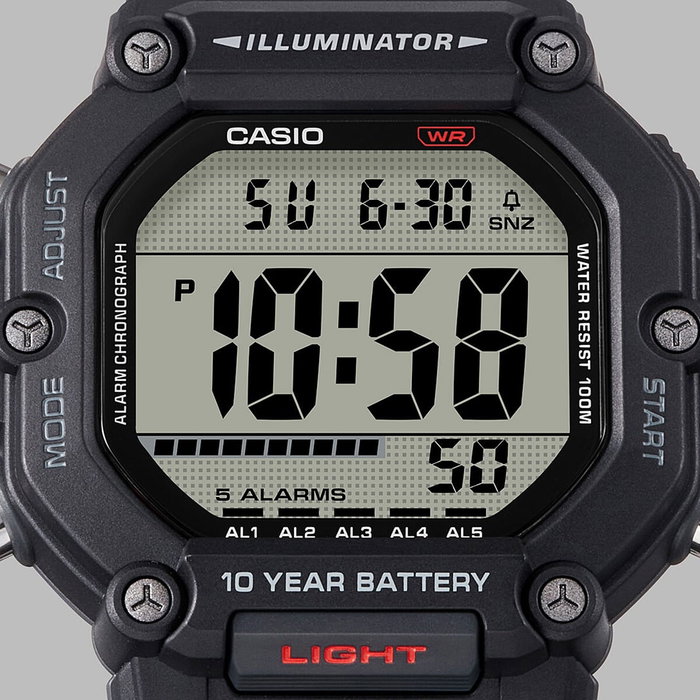 Casio AE-1600H-1AVEF Reloj Deportivo Hombre Negro