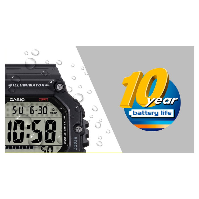 Casio AE-1600H-1AVEF Reloj Deportivo Hombre Negro