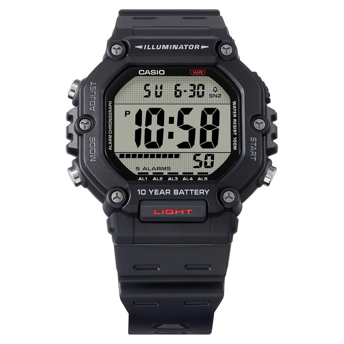 Casio AE-1600H-1AVEF Reloj Deportivo Hombre Negro