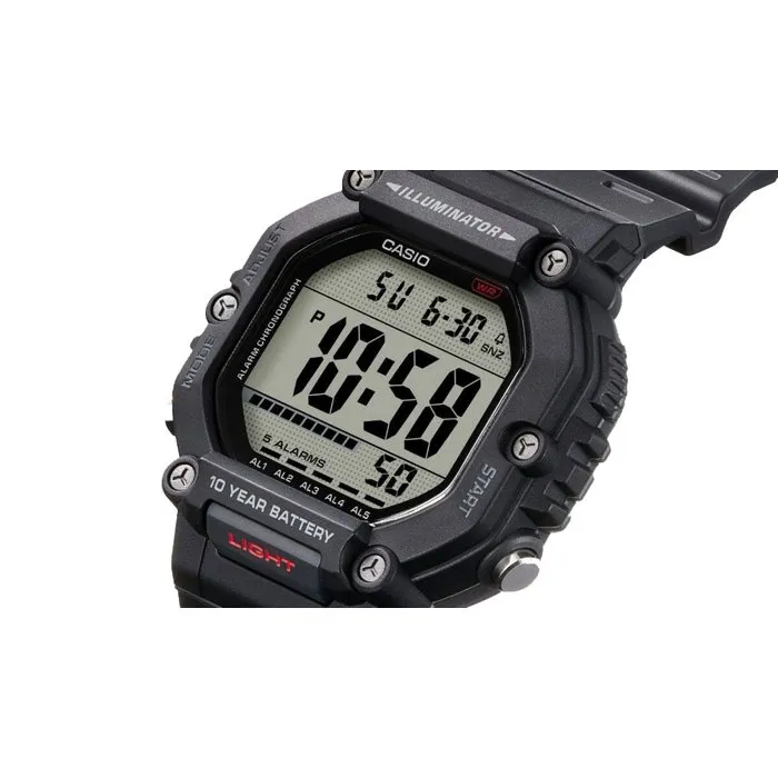 Casio AE-1600H - Reloj Hombre Digital Negro Cuarzo