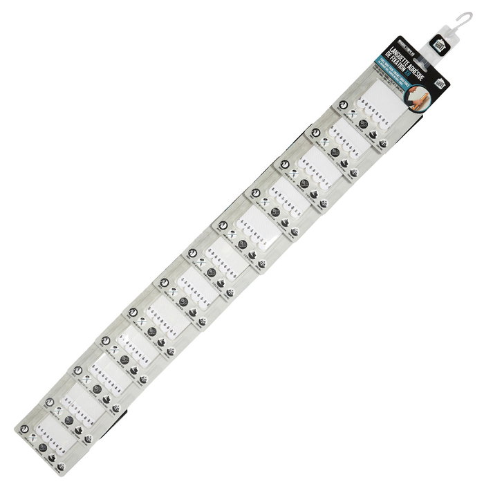 Je cherche une Idee Tiras Adhesivas Colgar Cuadros 1,5 Kg Sin Agujeros Fuerte Sujección