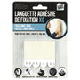 Je cherche une Idee Tiras Adhesivas Colgar Cuadros 1,5 Kg Sin Agujeros Fuerte Sujección