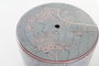 DKD Home Decor Mesita Auxiliar Oriental Sook Azul Naranja Porcelana Flores Hecho a mano 32 x 41 x 32 cm