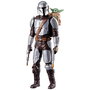 Hasbro Star Wars Mandalorian y Grogu Figura de Acción Electrónica con Sonidos - 28 cm - Juguete para Niños +4 Años - Modelo G2842