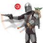 Hasbro Star Wars Mandalorian y Grogu Figura de Acción Electrónica con Sonidos - 28 cm - Juguete para Niños +4 Años - Modelo G2842