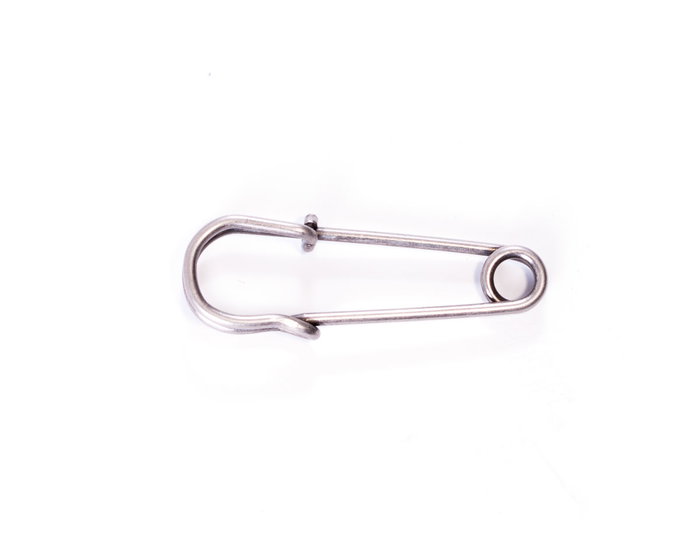 Innspiro Aguja broche metálica plateada envejecido 75x15mm, 2 unidades Innspiro Aguja broche metálica plateada envejecido 75x15mm, 2 unidades