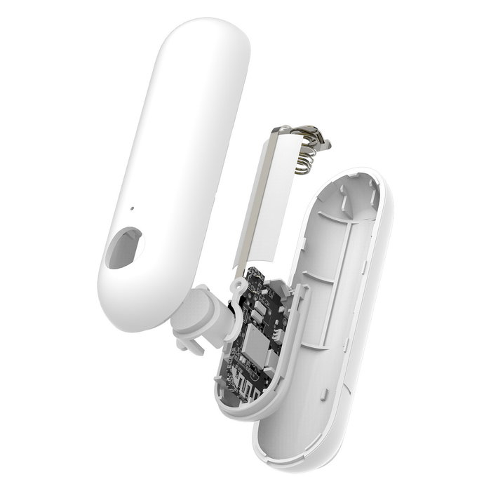 Aqara DW-S02D Sensor de Puerta y Ventana Inalámbrico P2 Bluetooth Thread, Blanco, con Cinta Adhesiva, Fácil de Usar