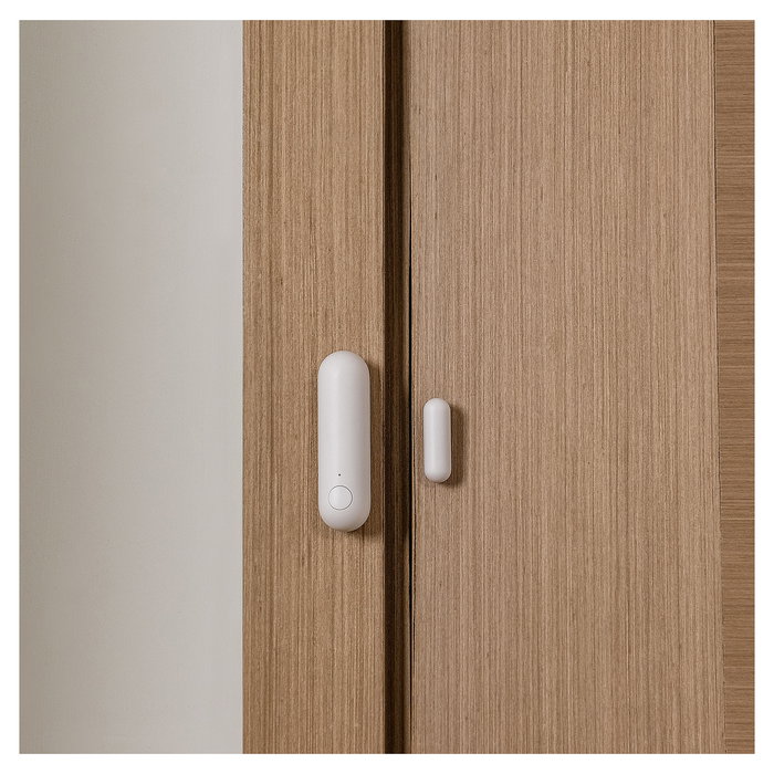 Aqara DW-S02D Sensor de Puerta y Ventana Inalámbrico P2 Bluetooth Thread, Blanco, con Cinta Adhesiva, Fácil de Usar