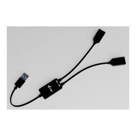 I-tec Hub USB-A 2 Puertos USB 3.2 Gen 1 5 Gbps para PC y Portátil