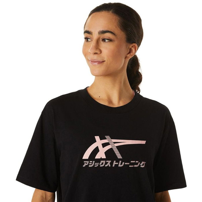 Camiseta de Manga Corta Mujer Asics 2032C509-001 (L)