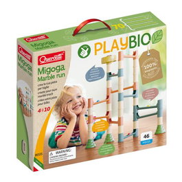 QUERCETTI Playbio & Wood Migoga Carrera de Bolas 49 piezas