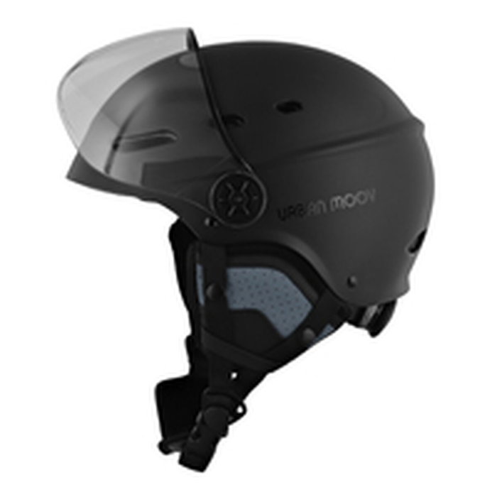 TNB URBAN MOOV Casco protector con visera y orejeras desmontables - Negro - Talla L TNB URBAN MOOV Casco protector con visera y orejeras desmontables - Negro - Talla L